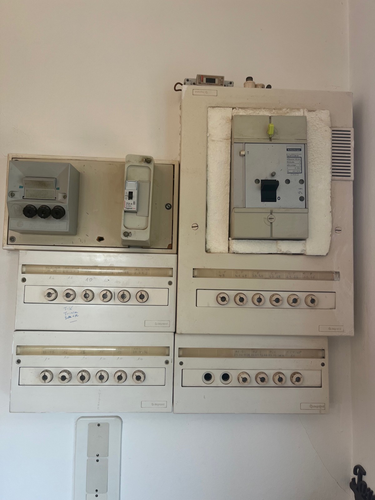 Remise aux normes d'un tableau électrique 