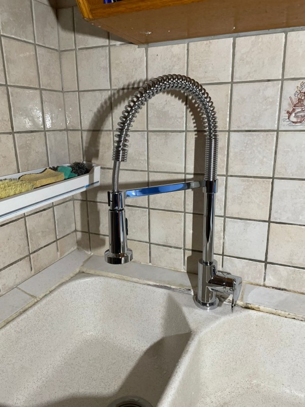 chantier de rénovation plomberie Six Fours